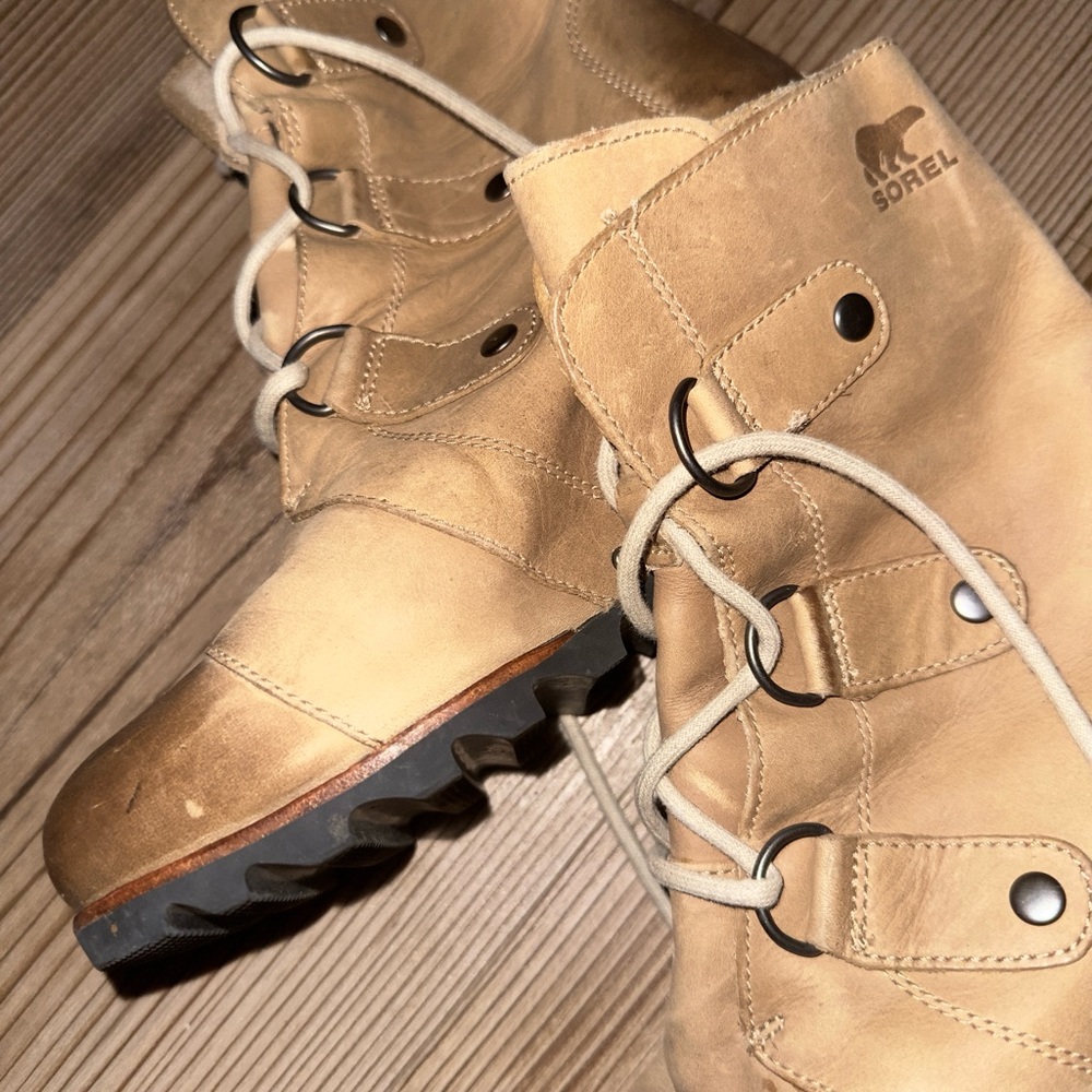 Sorel Women's Brown Lace Up Boots - Picture 4 of 4